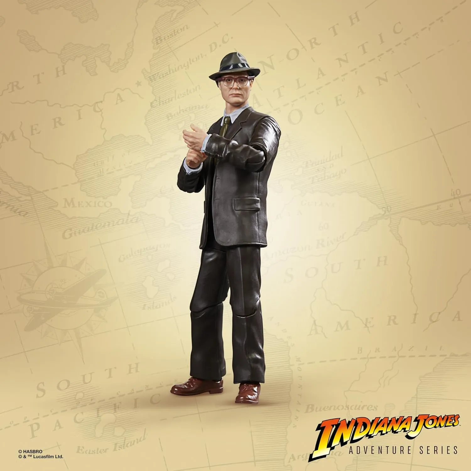 Hasbro Toys Hasbro Indiana Jones Adventure Series - Doctor Jrgen Voller 6-inch Action Figure (Indiana Jones and the Dial of Destiny)
