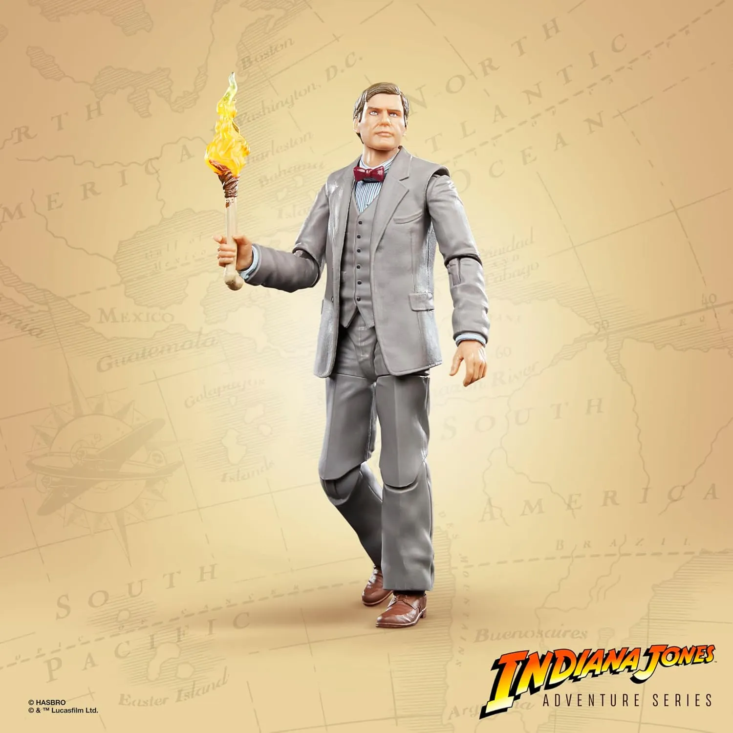 Hasbro Toys Hasbro Indiana Jones Adventure Series - Professor Henry Jones Action Figure (F6089)