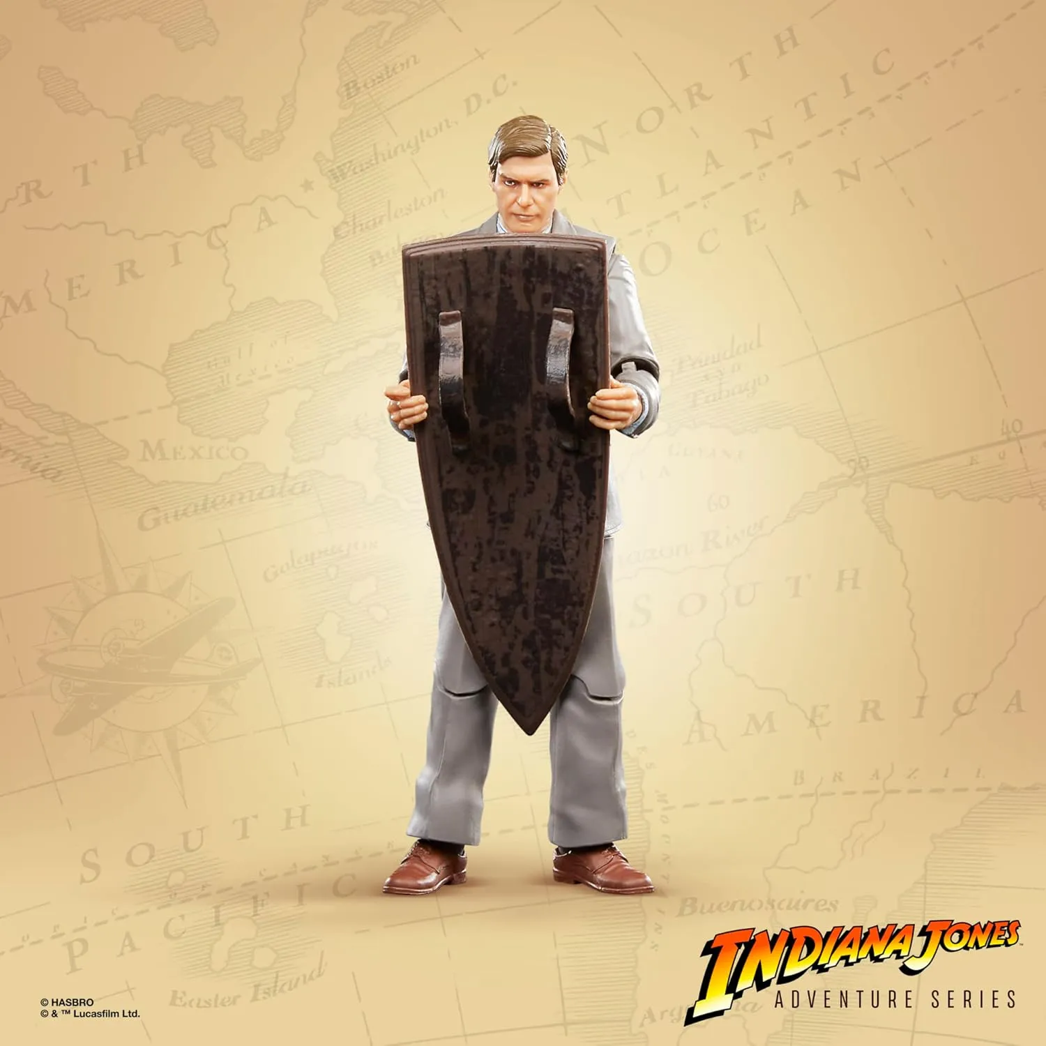 Hasbro Toys Hasbro Indiana Jones Adventure Series - Professor Henry Jones Action Figure (F6089)