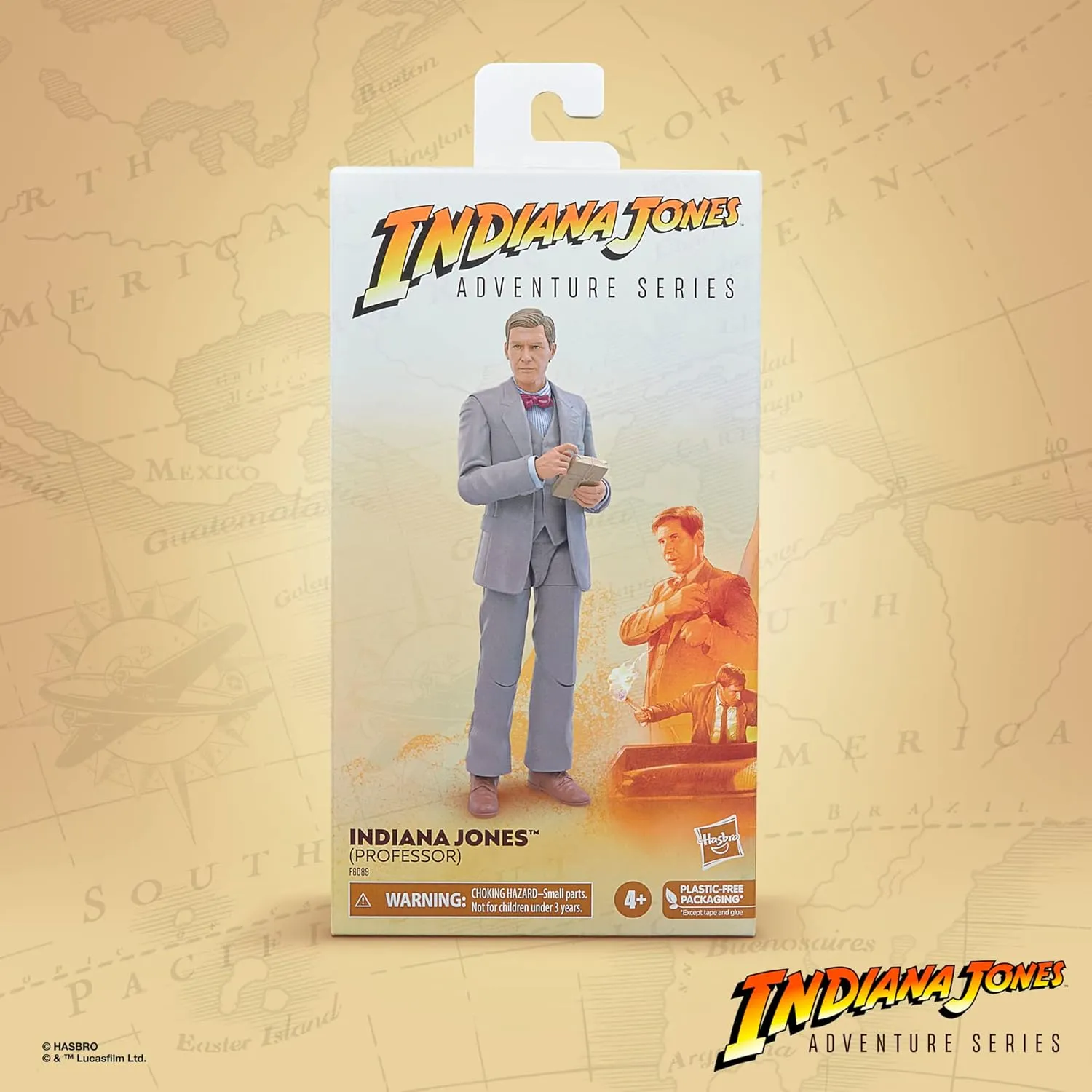 Hasbro Toys Hasbro Indiana Jones Adventure Series - Professor Henry Jones Action Figure (F6089)