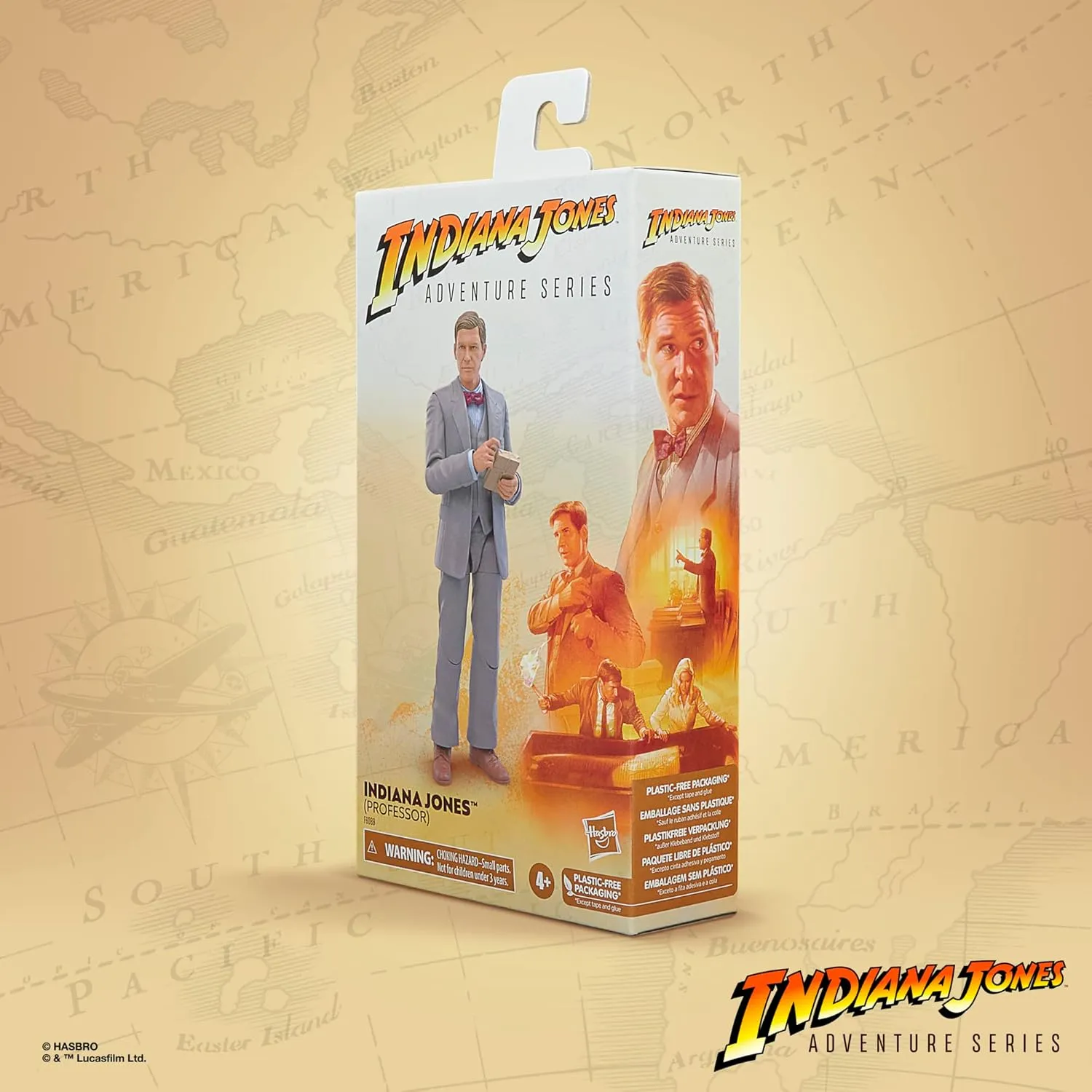Hasbro Toys Hasbro Indiana Jones Adventure Series - Professor Henry Jones Action Figure (F6089)