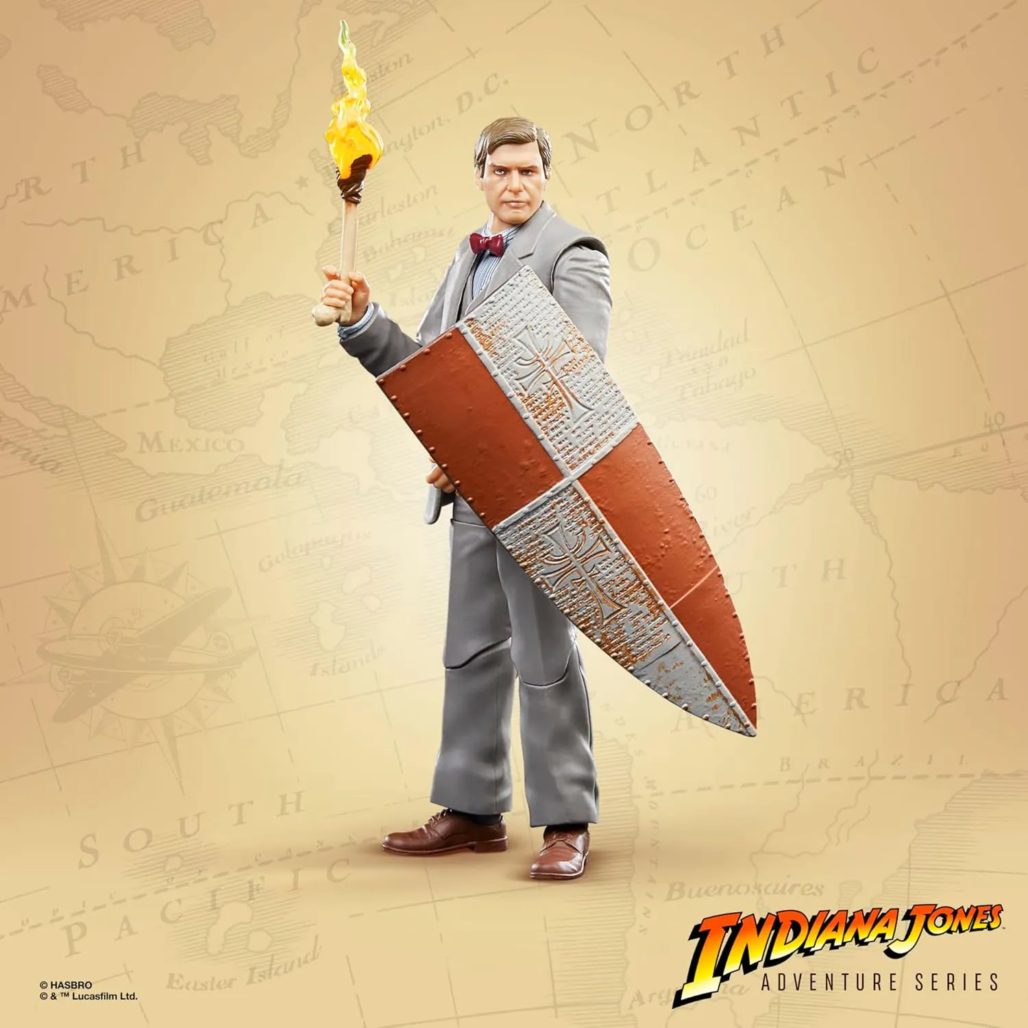 Hasbro Toys Hasbro Indiana Jones Adventure Series - Professor Henry Jones Action Figure (F6089)