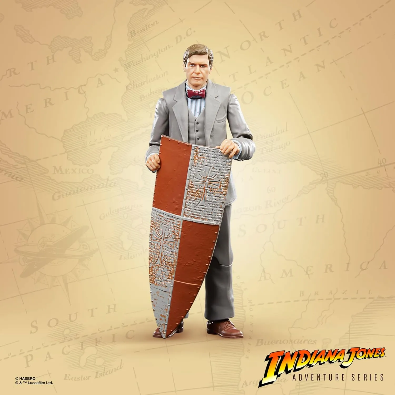 Hasbro Toys Hasbro Indiana Jones Adventure Series - Professor Henry Jones Action Figure (F6089)