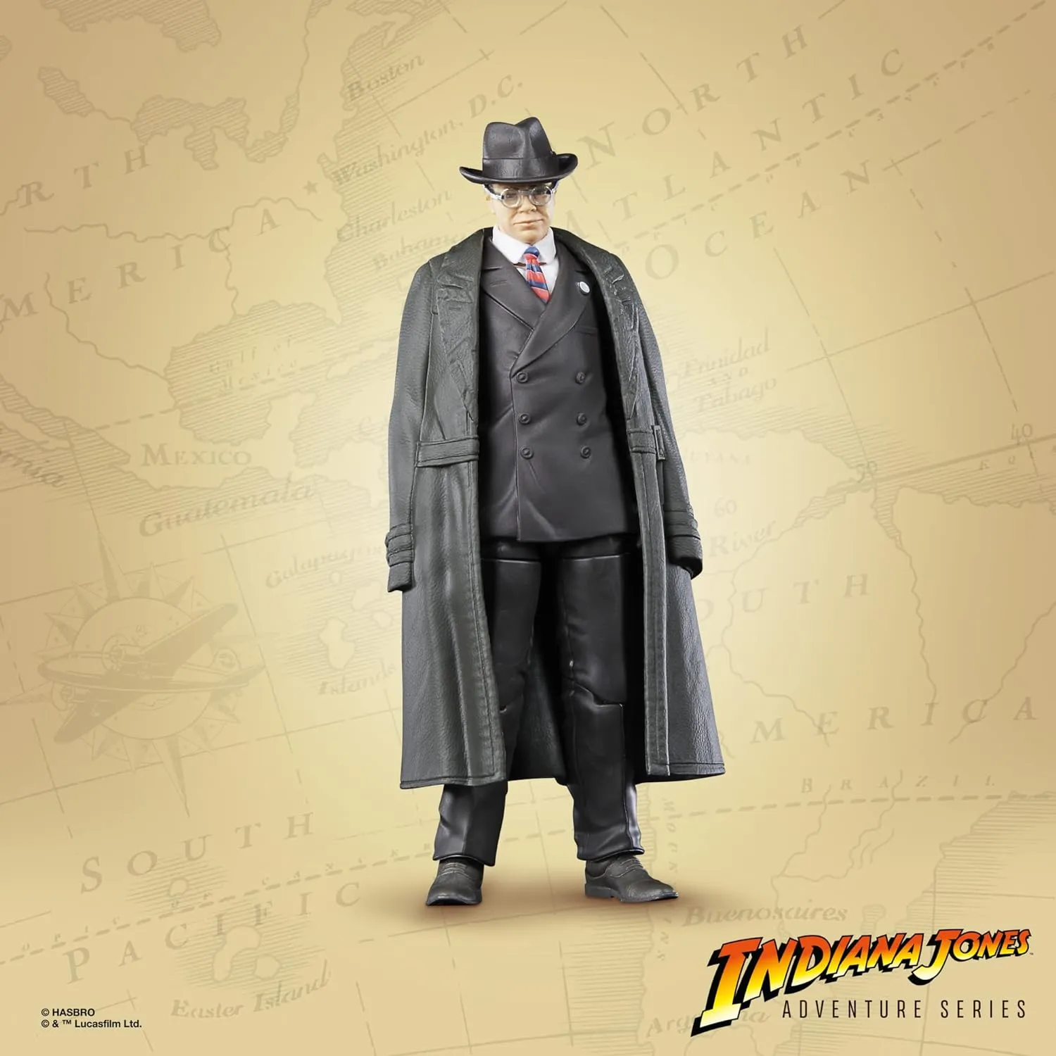 Hasbro Toys Hasbro Indiana Jones Adventure Series Raiders of the Lost Ark - Major Arnold Toht 6-Inch Action Figure (F6061)
