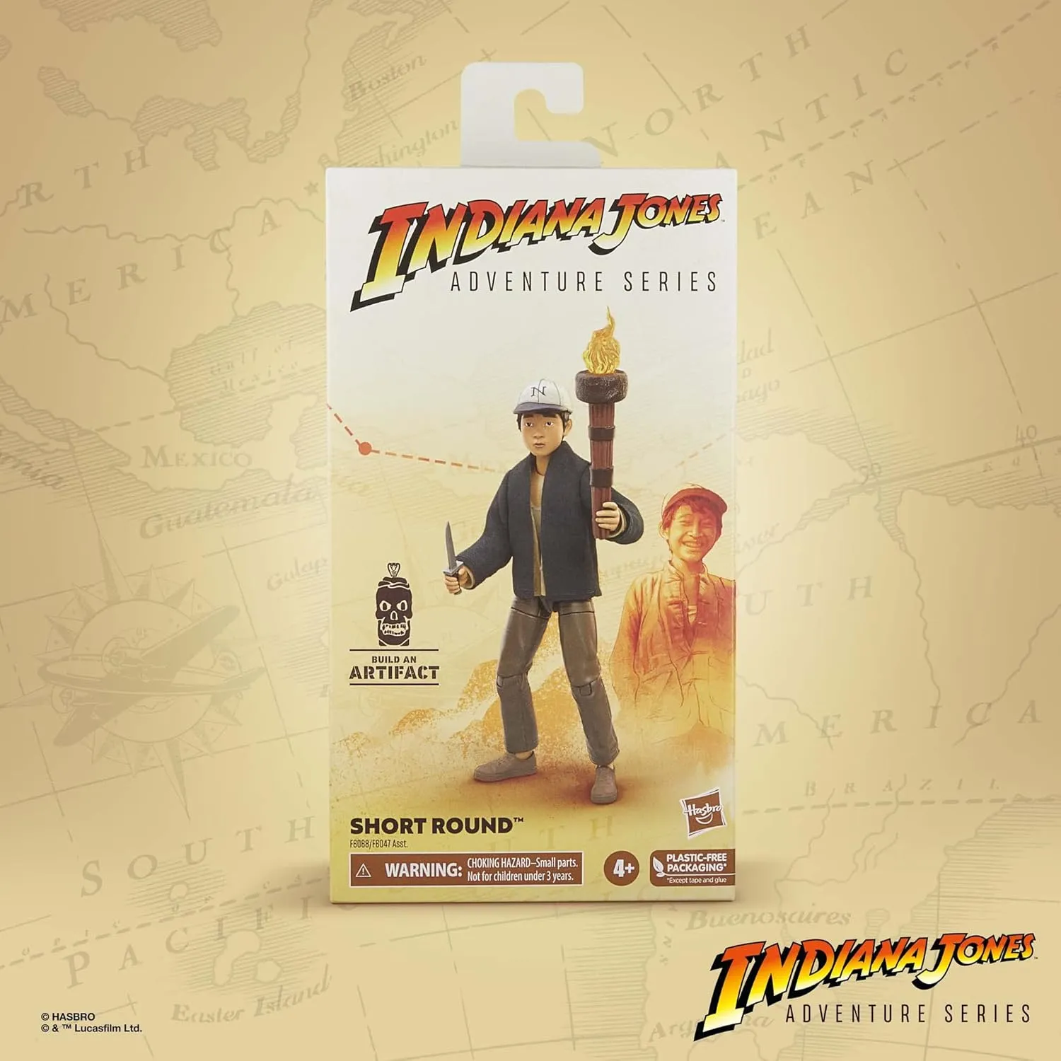 Hasbro Toys Hasbro Indiana Jones Adventure Series Temple of Doom - Short Round 6" Action Figure (F6068)