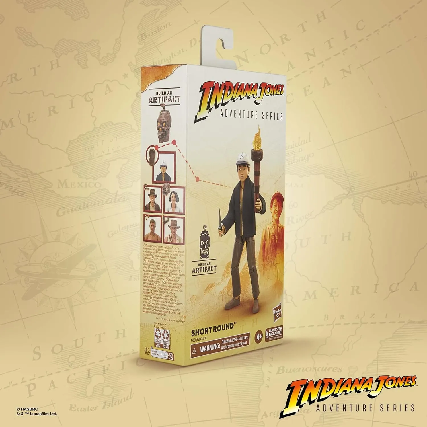 Hasbro Toys Hasbro Indiana Jones Adventure Series Temple of Doom - Short Round 6" Action Figure (F6068)
