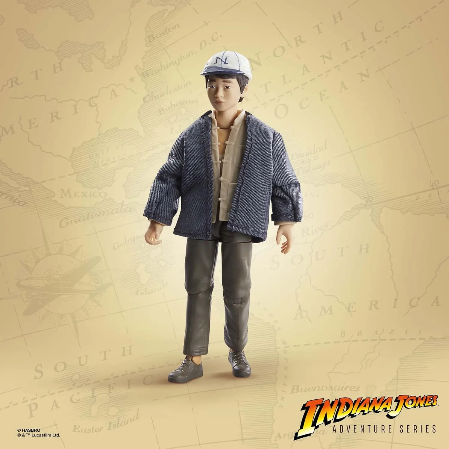 Hasbro Toys Hasbro Indiana Jones Adventure Series Temple of Doom - Short Round 6" Action Figure (F6068)