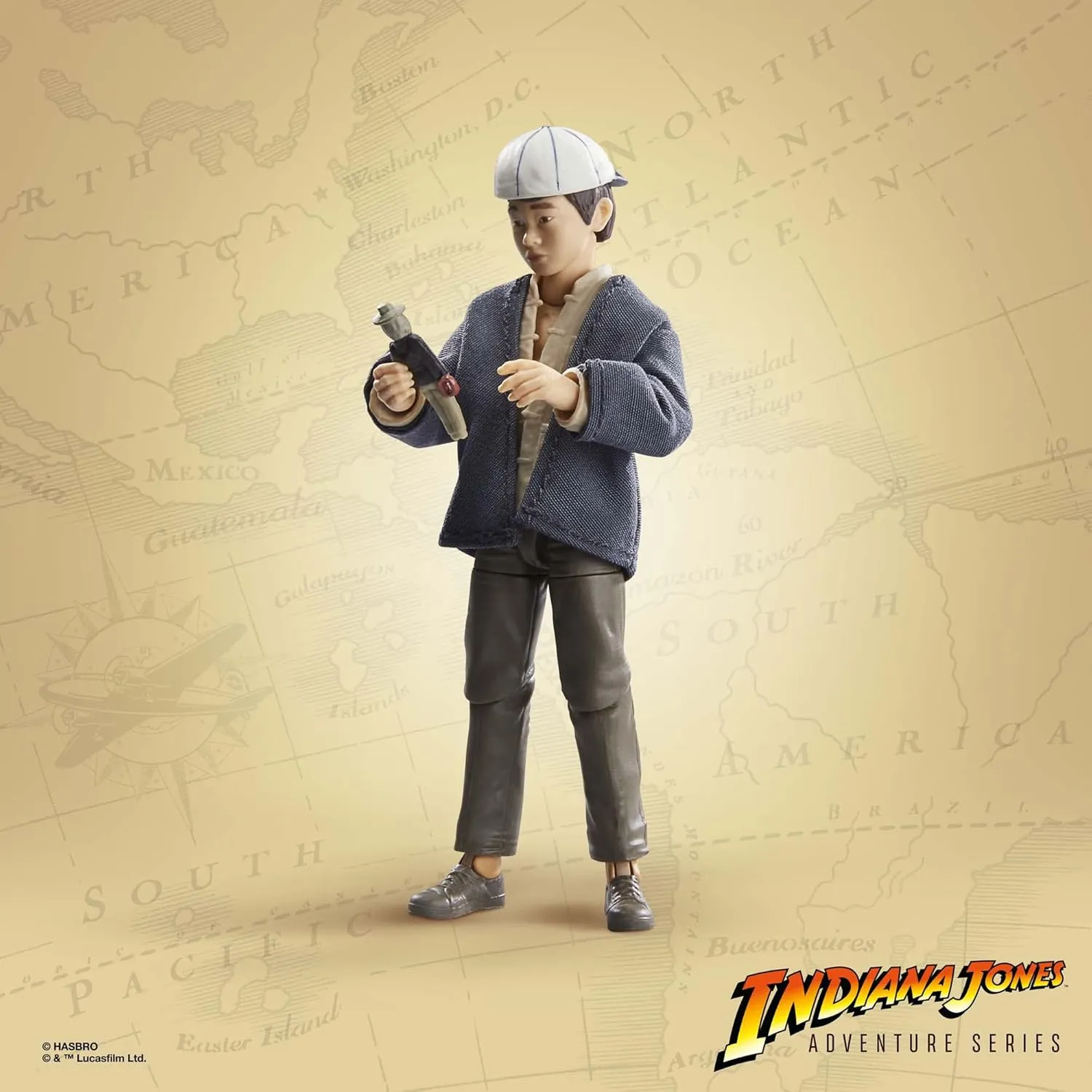 Hasbro Toys Hasbro Indiana Jones Adventure Series Temple of Doom - Short Round 6" Action Figure (F6068)