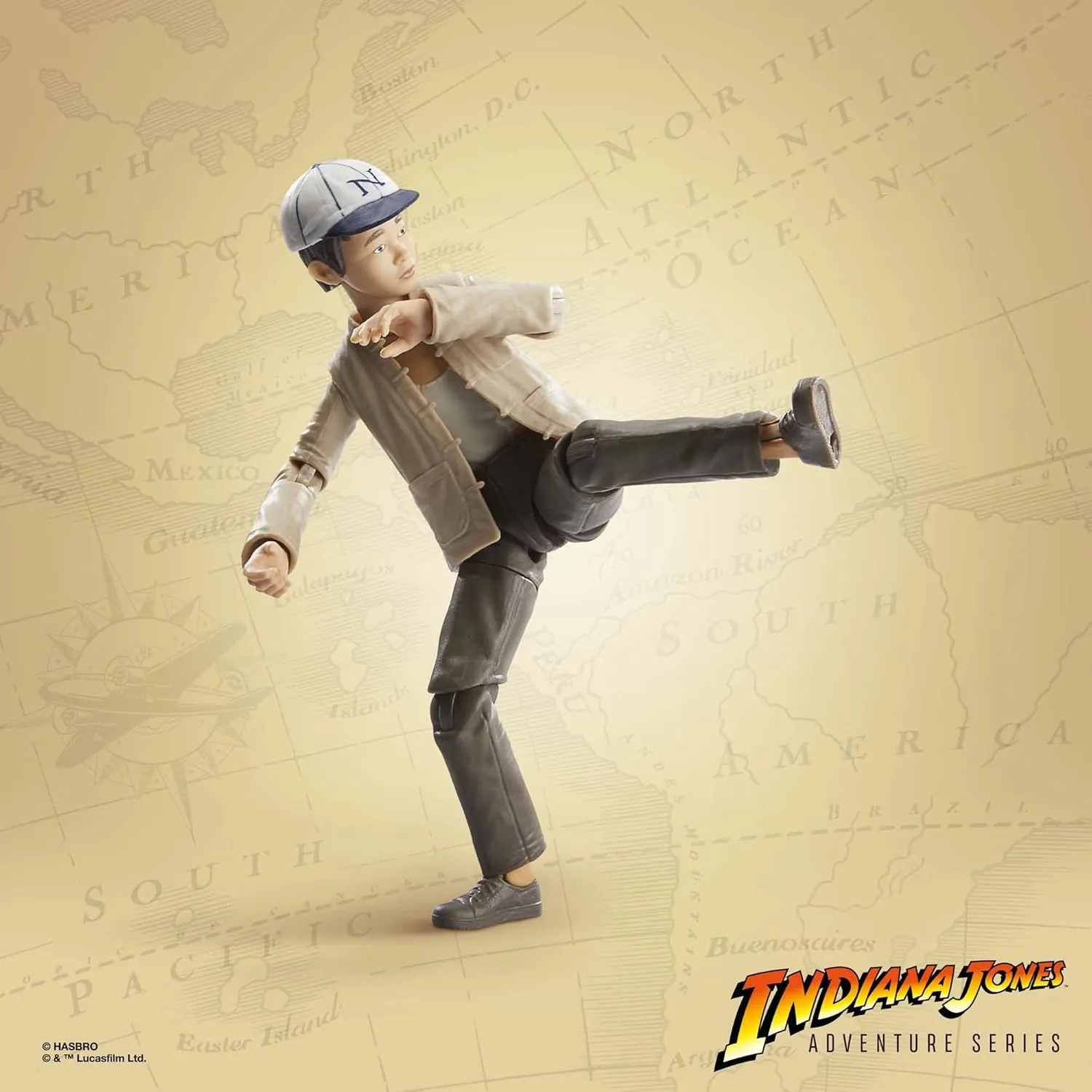 Hasbro Toys Hasbro Indiana Jones Adventure Series Temple of Doom - Short Round 6" Action Figure (F6068)