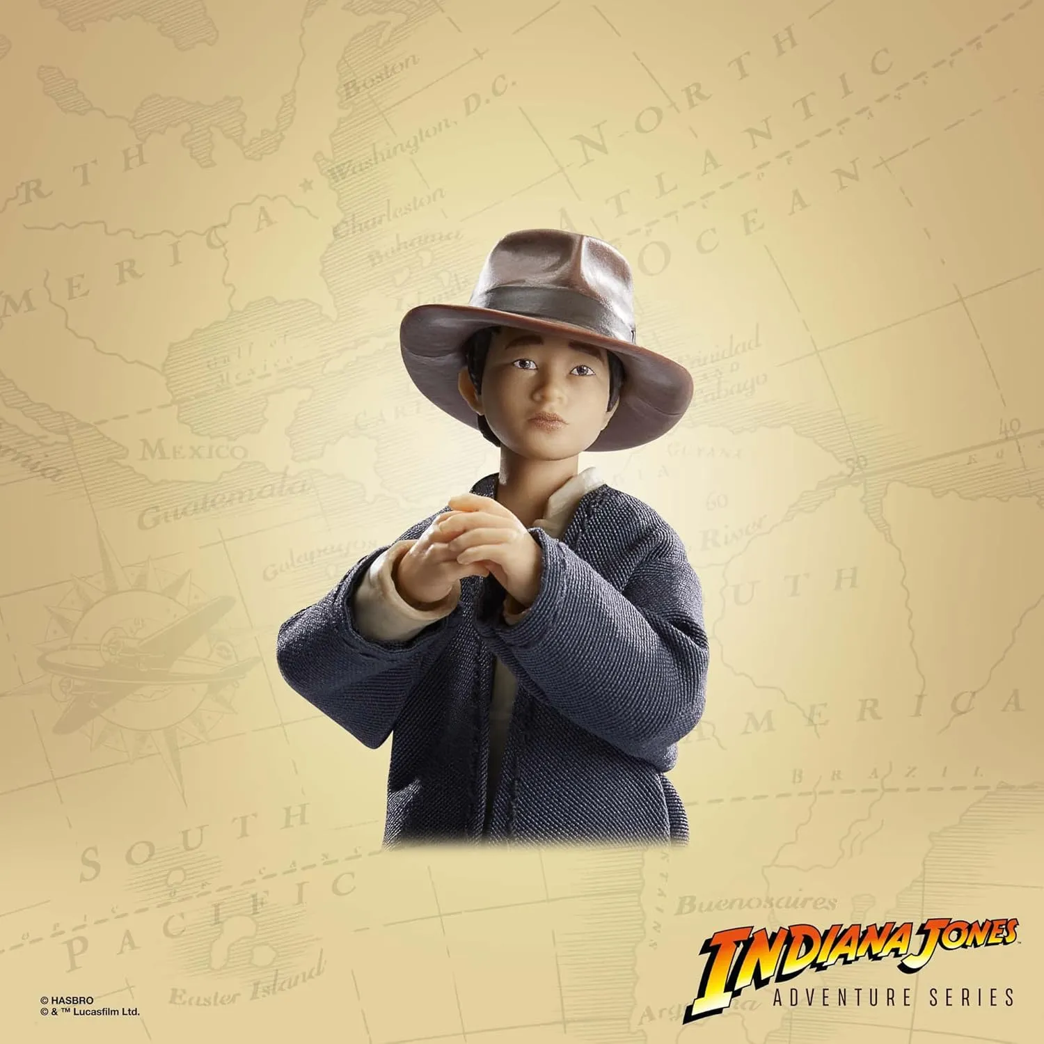Hasbro Toys Hasbro Indiana Jones Adventure Series Temple of Doom - Short Round 6" Action Figure (F6068)