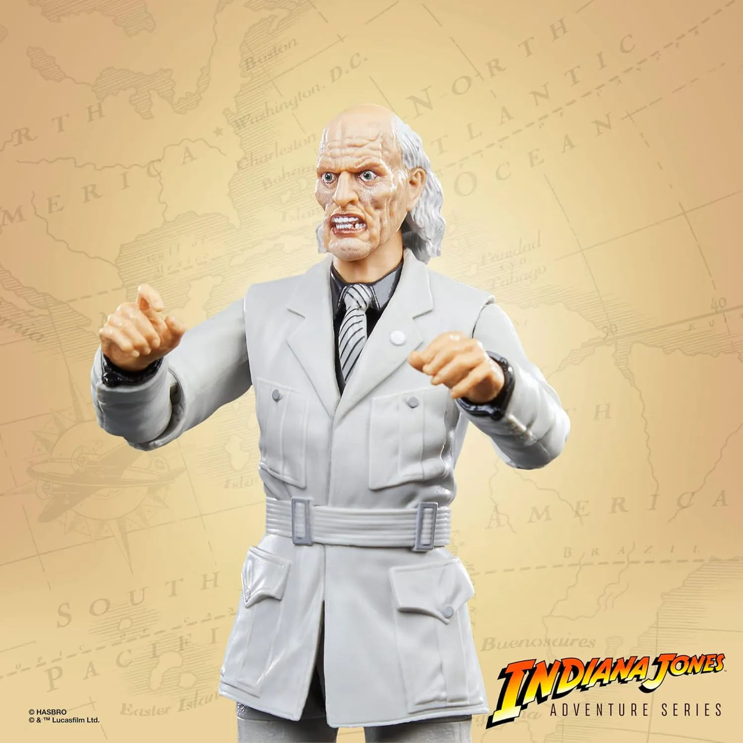 Hasbro Toys Hasbro Indiana Jones Adventure Series Walter Donovan Action Figure (F6049)