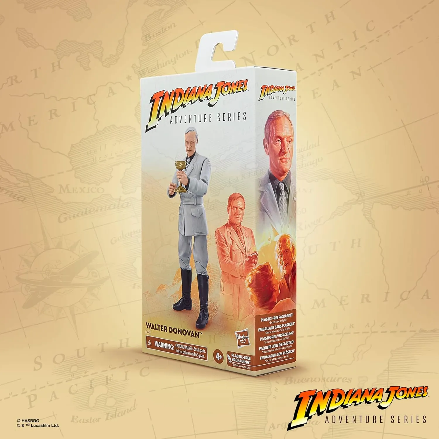 Hasbro Toys Hasbro Indiana Jones Adventure Series Walter Donovan Action Figure (F6049)
