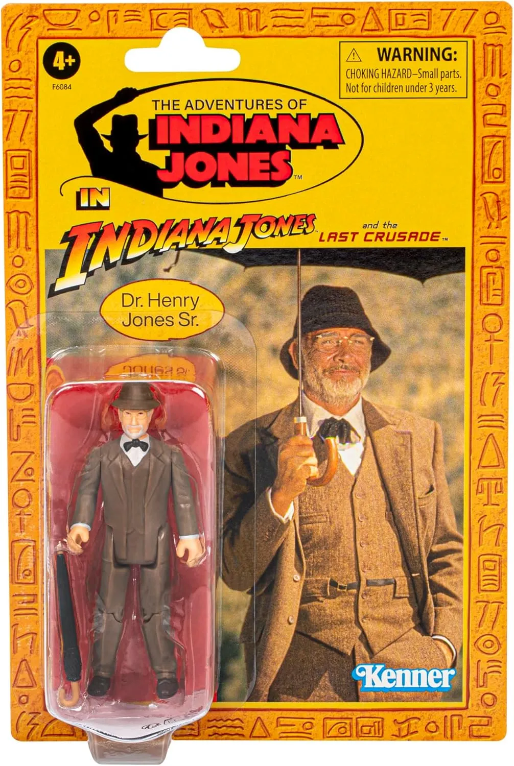 Hasbro Toys Hasbro Indiana Jones Retro Collection - Dr. Henry Jones Action Figure (F6084)