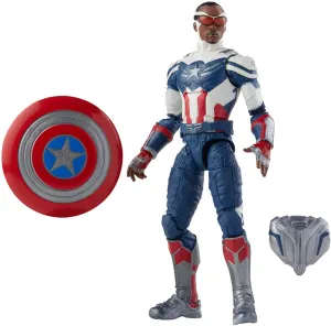 Hasbro Toys Hasbro Marvel Avengers Legends Series Avengers 15-cm Action Figure Toy Captain America: Sam Wilson Premium Design And 2 Accessories, For Kids Age 4 And Up multicolor