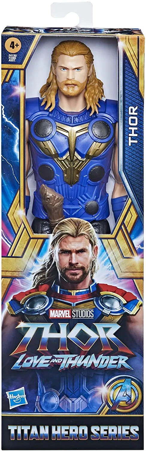 Hasbro Toys Hasbro Marvel Avengers Titan Hero Series Thor Toy, 30-cm-scale Thor: Love and Th