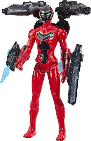 Hasbro Toys Hasbro Marvel F3347 Black Panther Honolulu Titan with Gear, Multicoloured