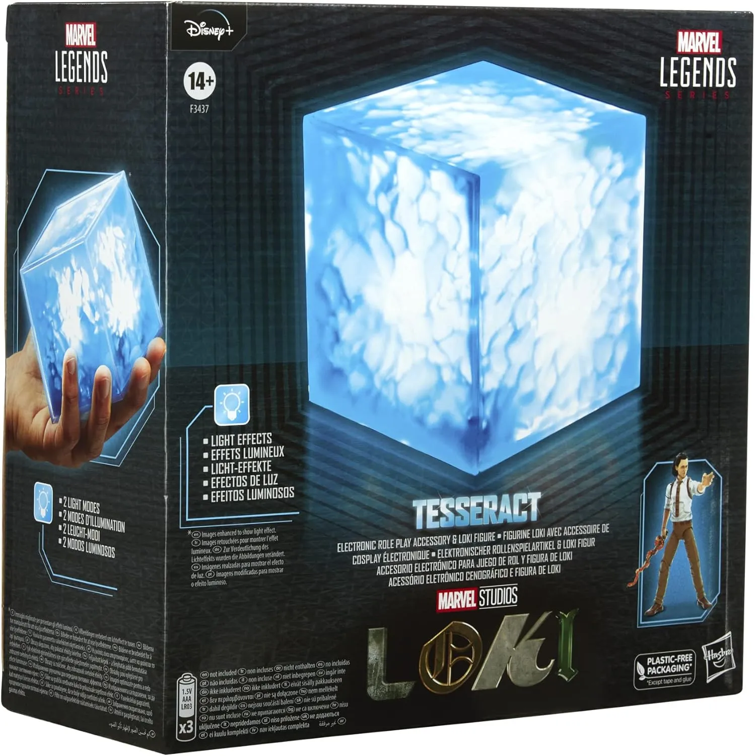 Hasbro Toys Hasbro Marvel Legends Loki Series - Tesseract Electronic Role Play Accessory with Light FX (F3437)