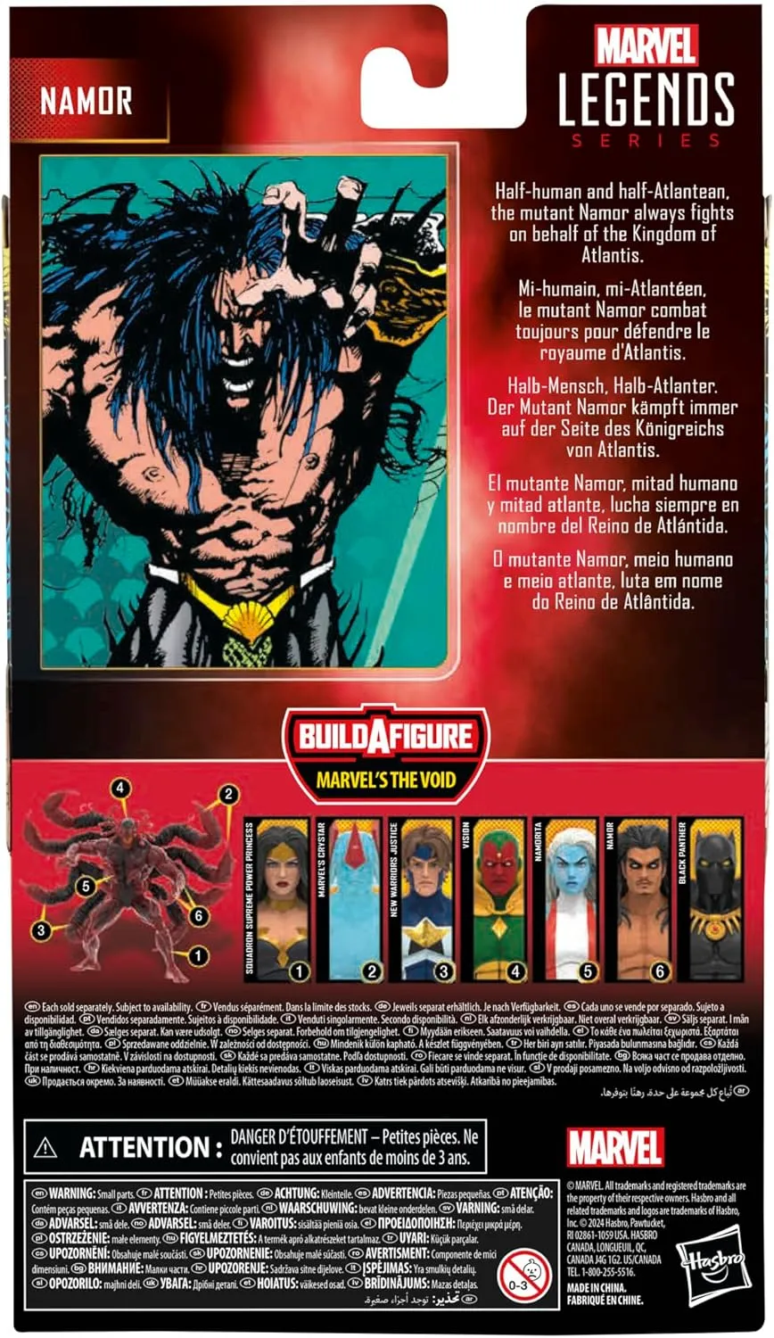 Hasbro Toys Hasbro Marvel Legends Marvel's The Void Series - Namor Action Figure (F90185X00)