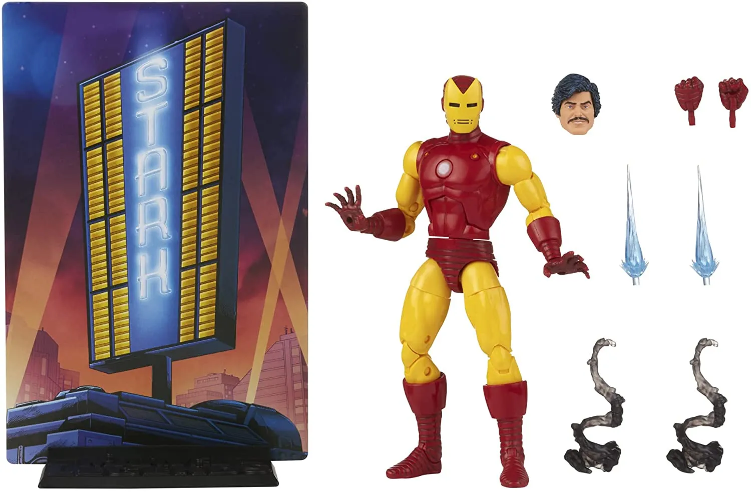 Hasbro Toys Hasbro Marvel Legends Series 20th Anniversary Series 1 Iron Man 6-Inch Action Fi