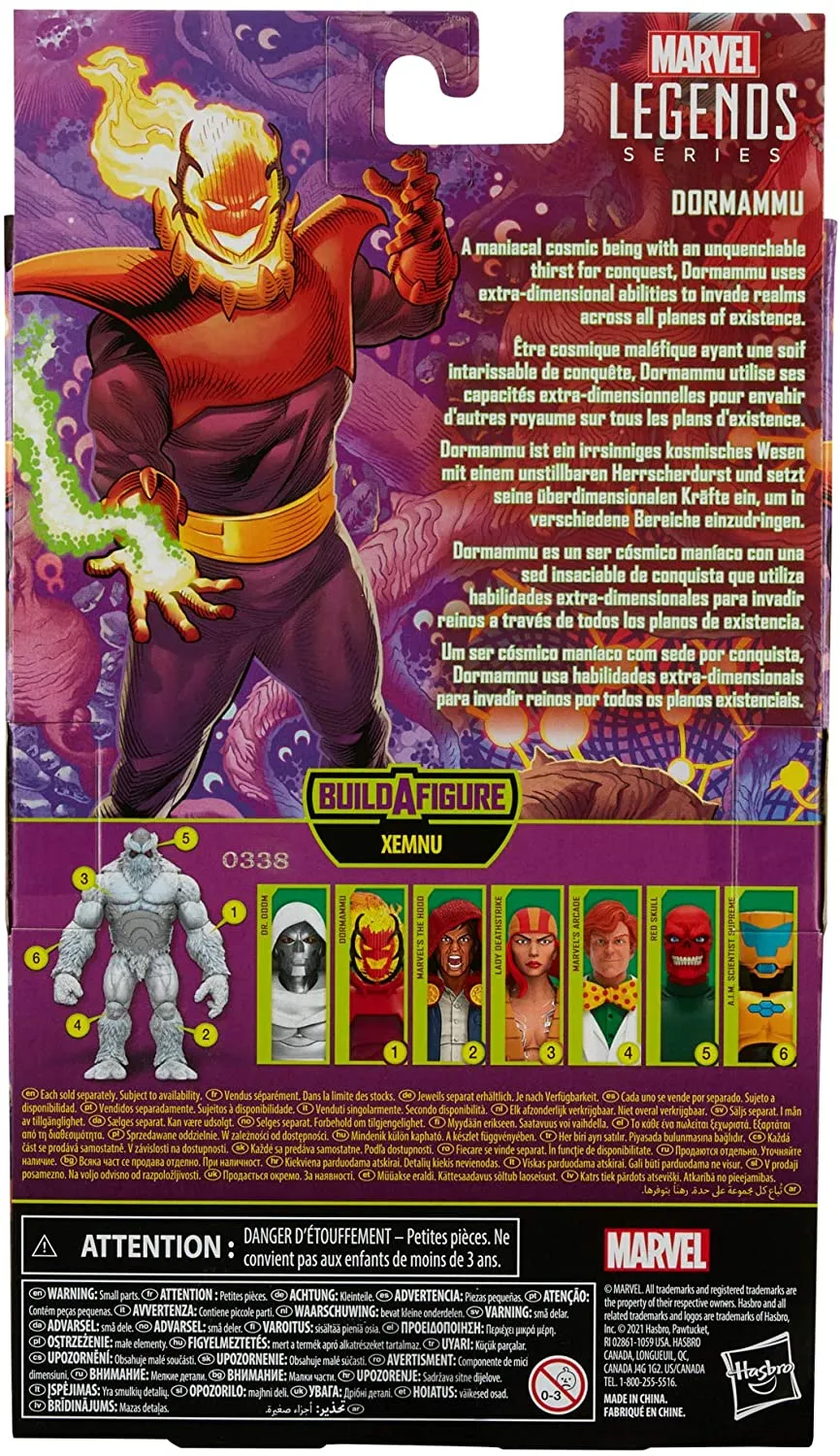 Hasbro Toys Hasbro Marvel Legends Series 6-inch Collectible Action Dormammu Figure and 2 Accessories