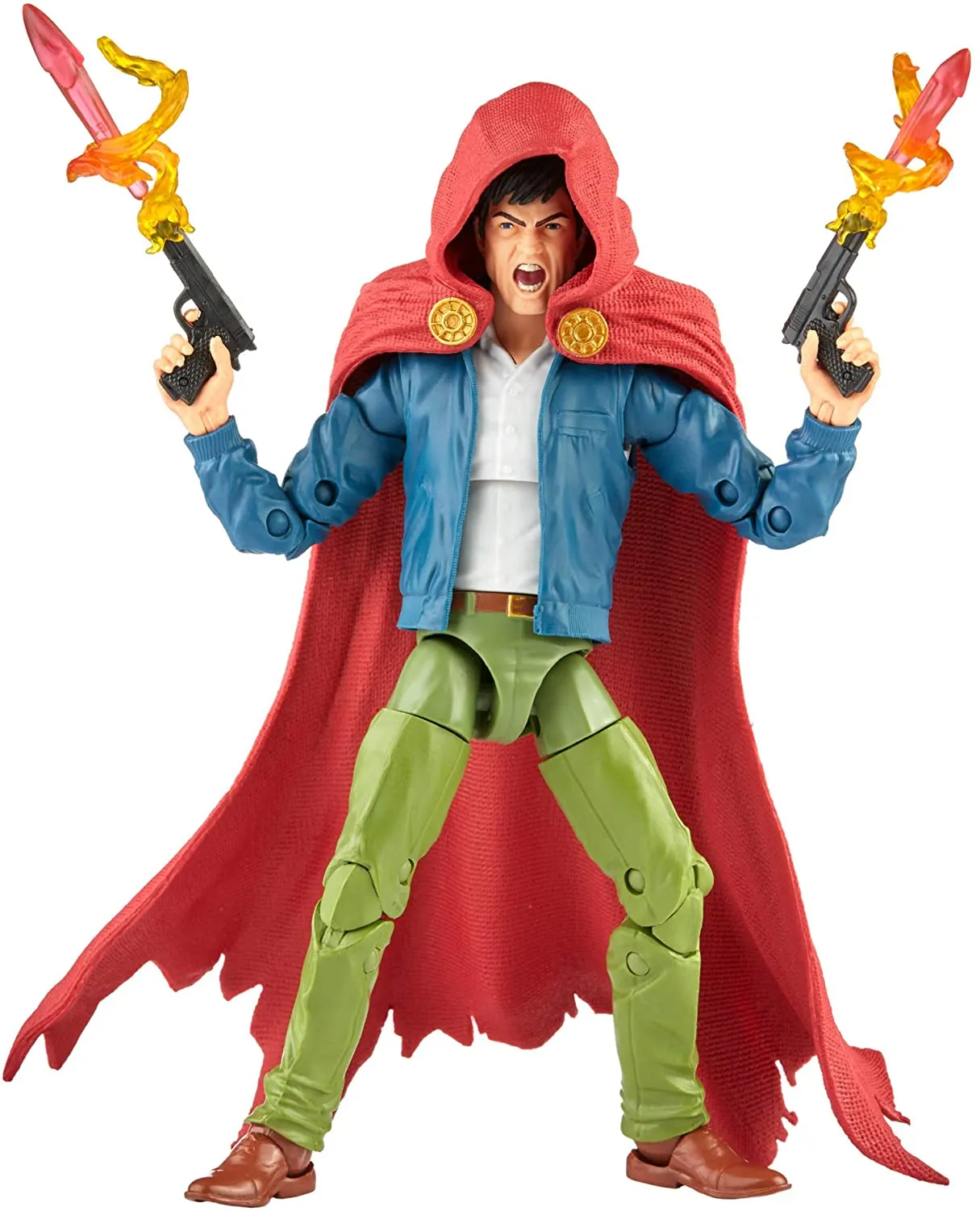 Hasbro Toys Hasbro Marvel Legends Series 6-inch Collectible Action Marvel's The Hood Figure, Includes 4 Accessories and 1 Build-A-Figure Part