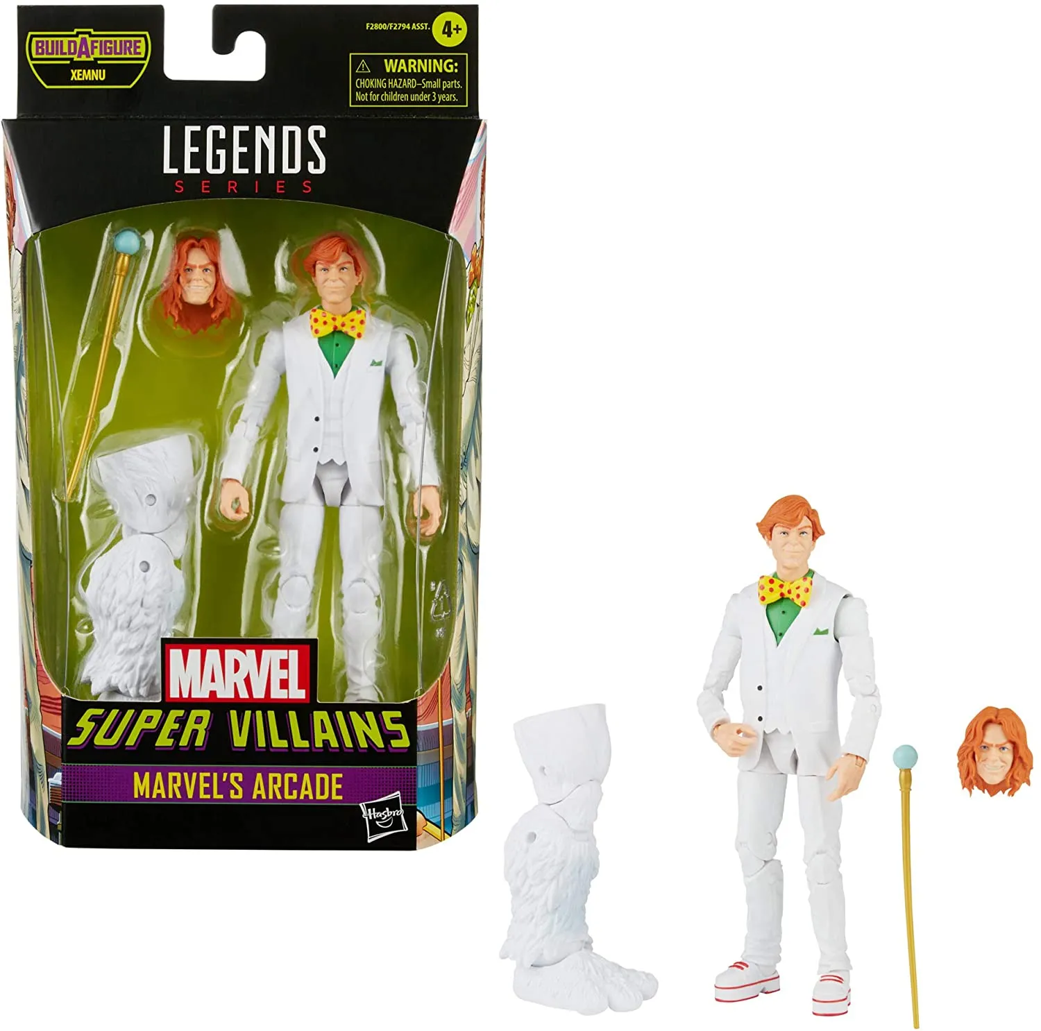 Hasbro Toys Hasbro Marvel Legends Series 6-inch Collectible Marvel's Arcade Action Figure and 2 Accessories