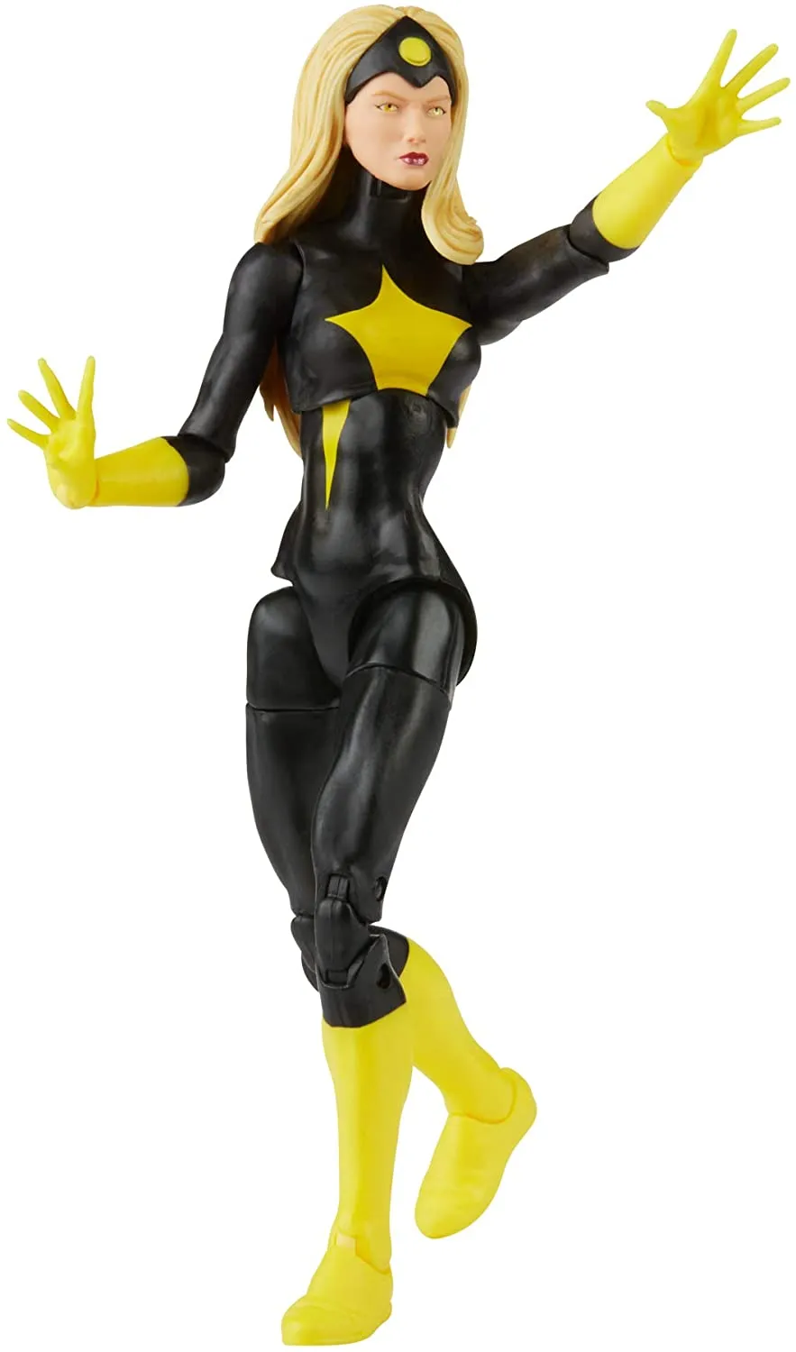 Hasbro Toys Hasbro Marvel Legends Series 6-inch Darkstar Action Figure Toy, Premium Design and Articulation, Includes 2 Accessories and 1 Build-A-Figure Part Multicolor, F2590
