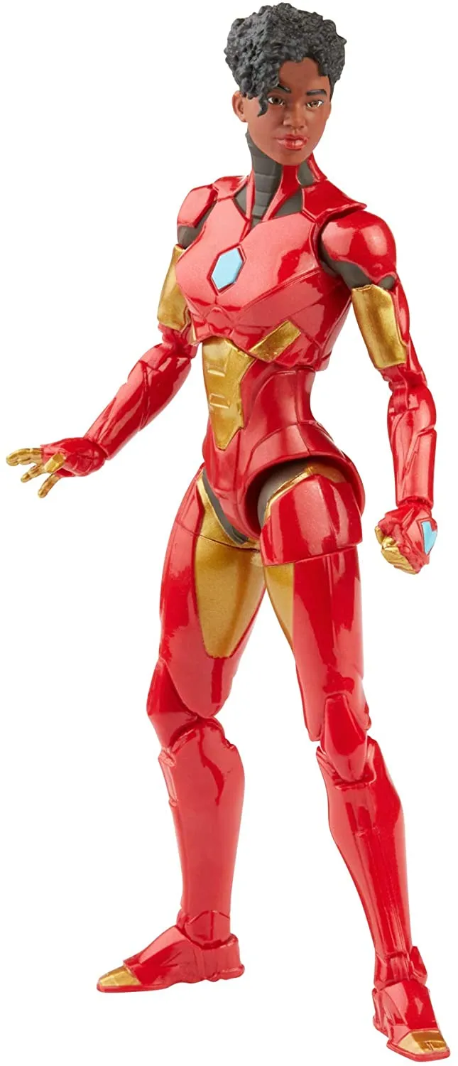 Hasbro Toys Hasbro Marvel Legends Series 6-inch Ironheart Action Figure Toy, Premium Design and Articulation, Includes 5 Accessories and 1 Build-A-Figure Part Multicolor, F0360