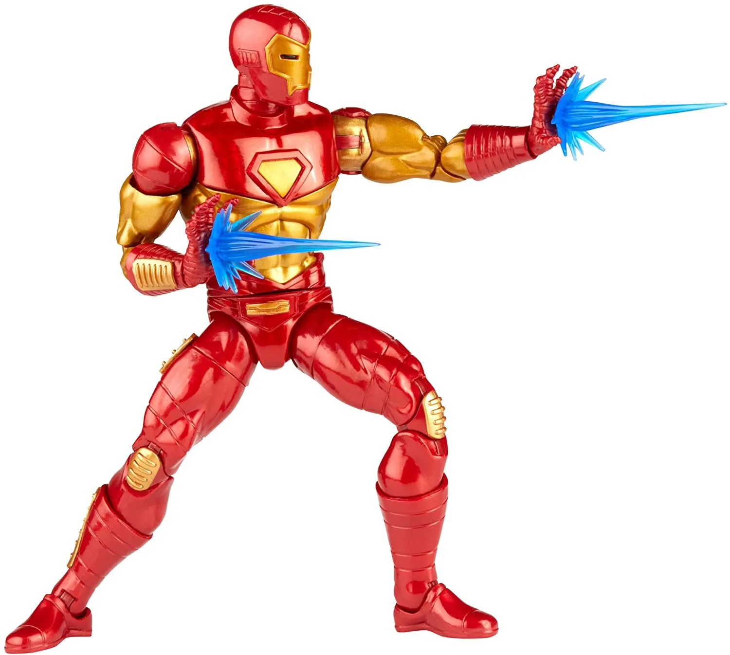 Hasbro Toys Hasbro Marvel Legends Series 6-inch Modular Iron Man Action Figure Toy, Includes 4 Accessories and 1 Build-A-Figure Part, Premium Design and Articulation Multicolor, F0355 Multicolor, F0355