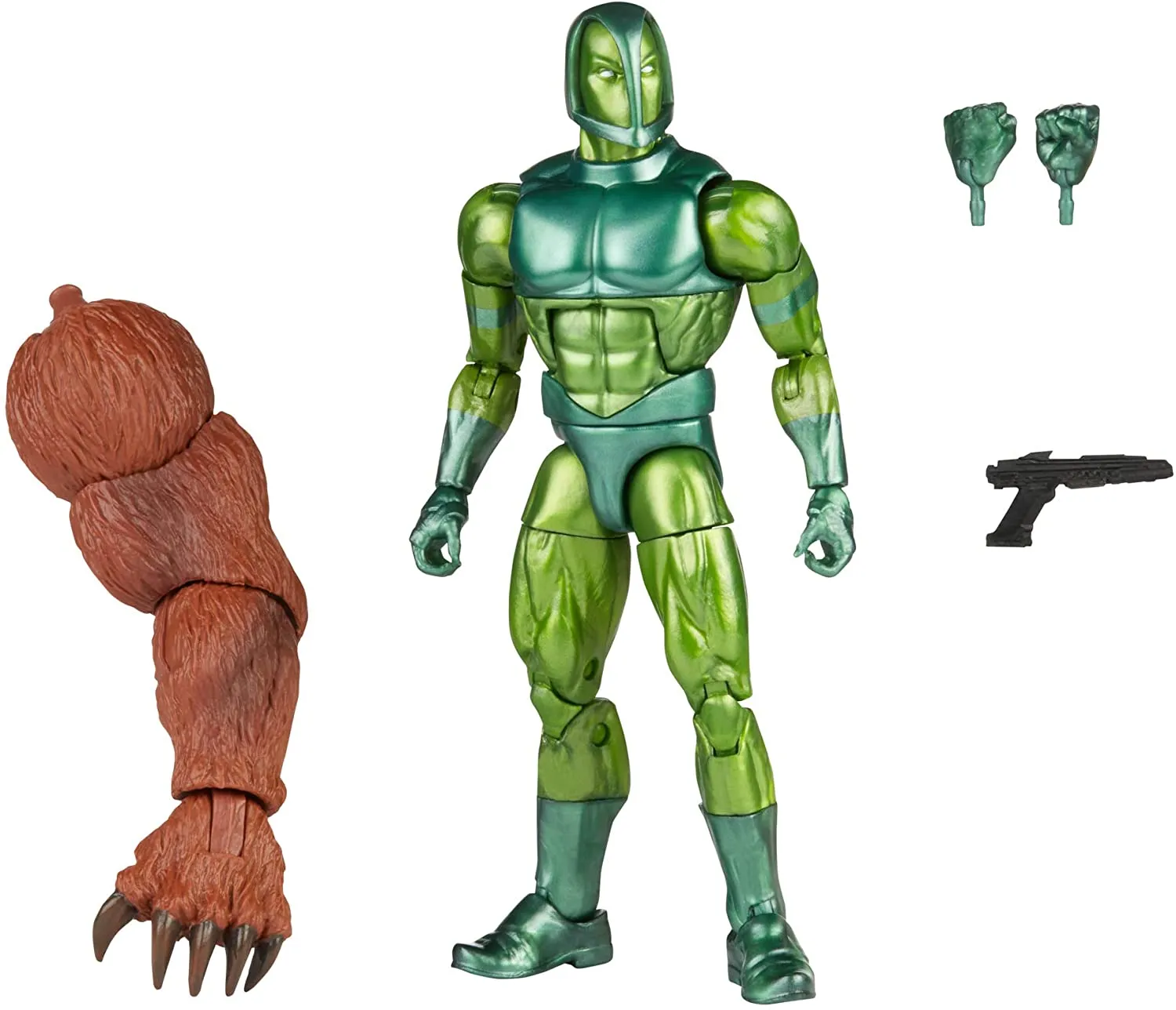Hasbro Toys Hasbro Marvel Legends Series 6-inch Vault Guardsman Action Figure Toy, Includes 3 Accessories and Build-A-Figure Part, Premium Design and Articulation Multicolor, F0356