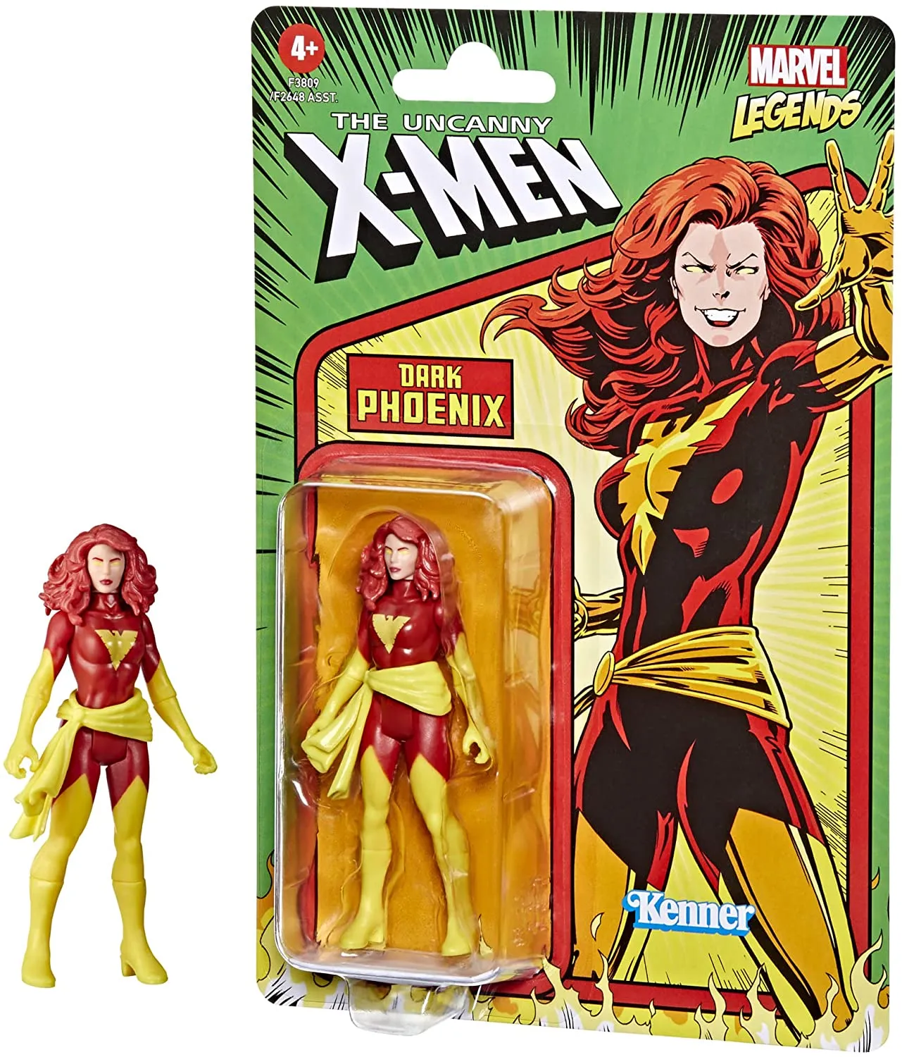 Hasbro Toys Hasbro Marvel Legends Series 9.5 cm Retro 375 Collection Dark Phoenix Action Fig