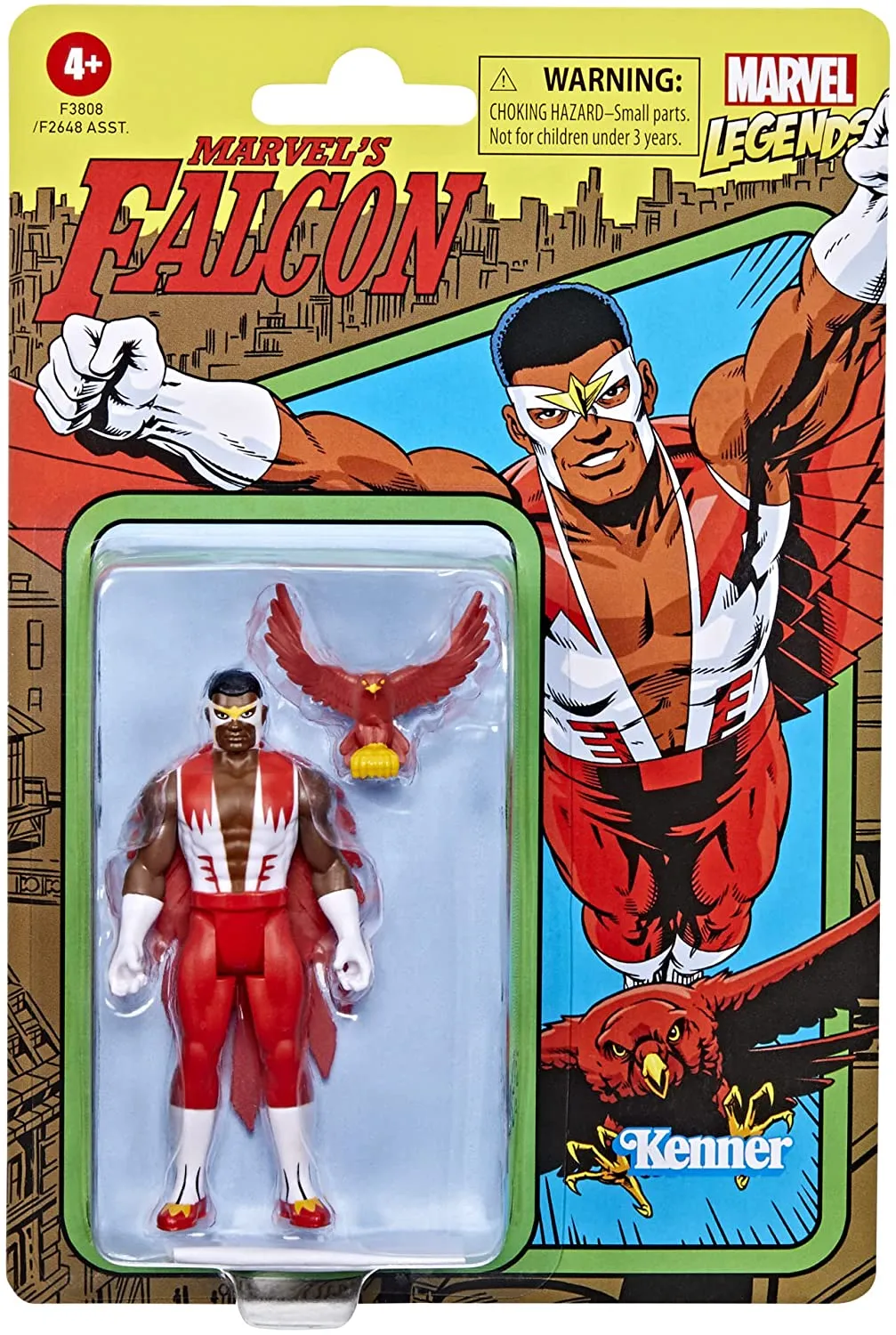 Hasbro Toys Hasbro Marvel Legends Series 9.5 cm Retro 375 Collection Marvels Falcon Action