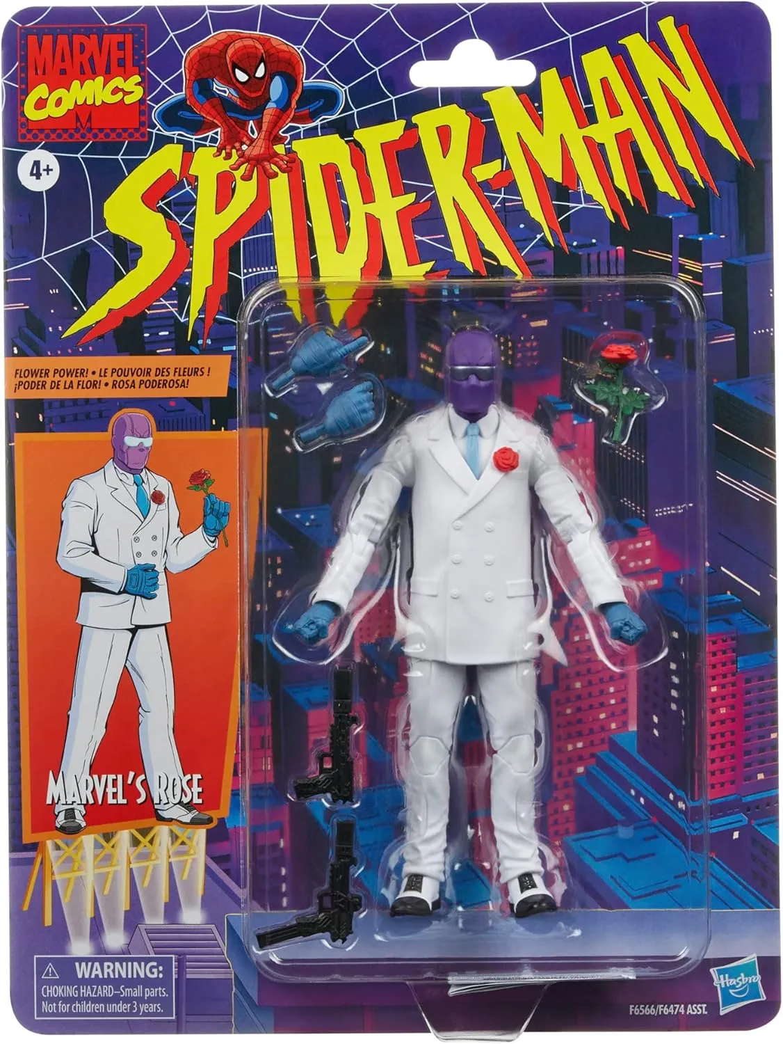 Hasbro Toys Hasbro Marvel Legends Series Amazing Spider-Man - Marvel's Rose 6-Inch Action Figure (F6566)