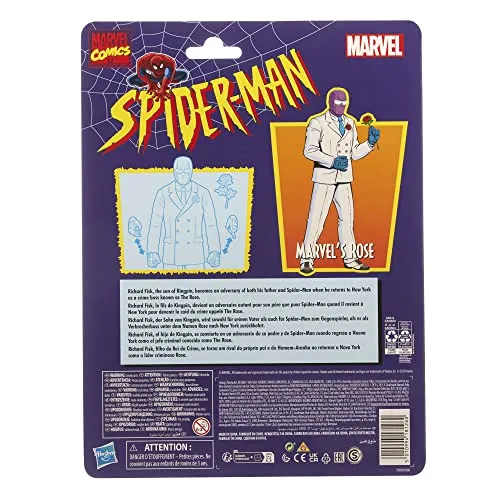 Hasbro Toys Hasbro Marvel Legends Series Amazing Spider-Man - Marvel's Rose 6-Inch Action Figure (F6566)