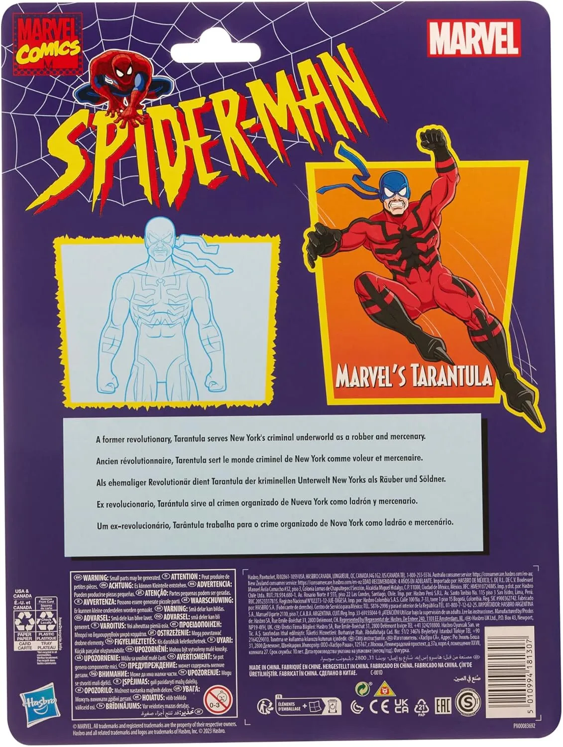 Hasbro Toys Hasbro Marvel Legends Series Amazing Spider-Man - Tarantula 6-Inch Action Figure (5010994181307)