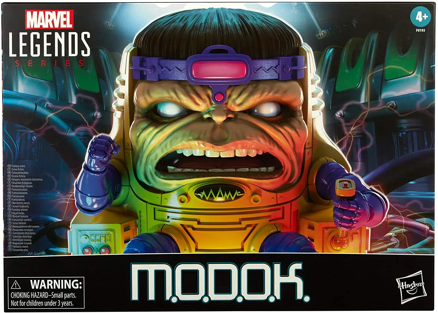 Hasbro Toys Hasbro Marvel Legends Series Avengers 6-inch Scale M.O.D.O.K. Figure and 4 Accessories For Fans Ages 4 and Up F0193