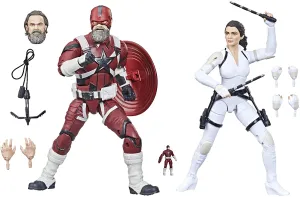 Hasbro Toys Hasbro Marvel Legends Series Avengers 6-inch Scale Red Guardian & Melina Vostkoff Figure 2-Pack, For Kids Age 4 And Up no color