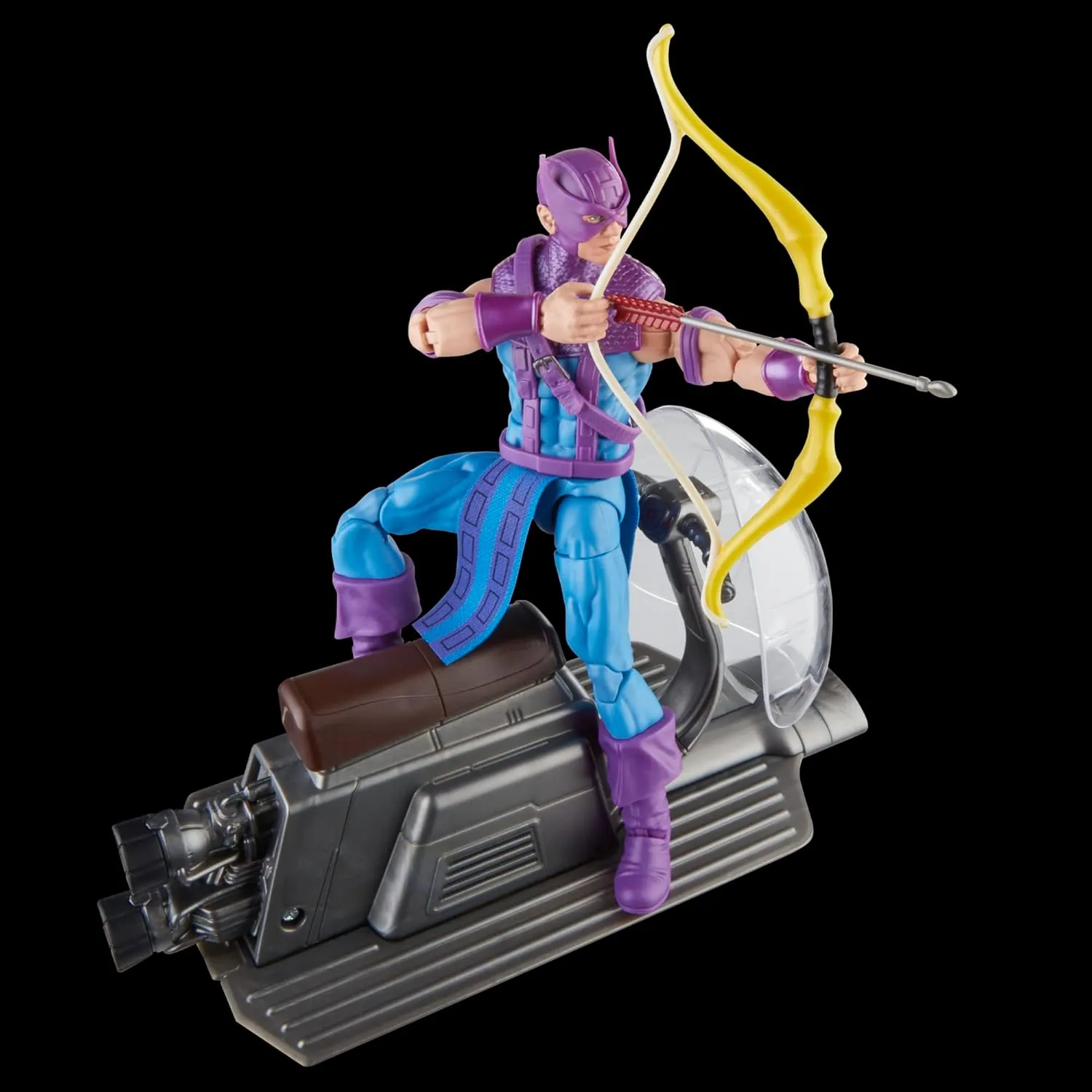 Hasbro Toys Hasbro Marvel Legends Series Avengers 60th Anniversary - Hawkeye with Sky-Cycle Action Figure (F7063)