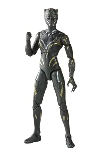 Hasbro Toys Hasbro Marvel Legends Series Black Panther Action Figure - 6-Inch-Scale Collectible with Swappable Hands