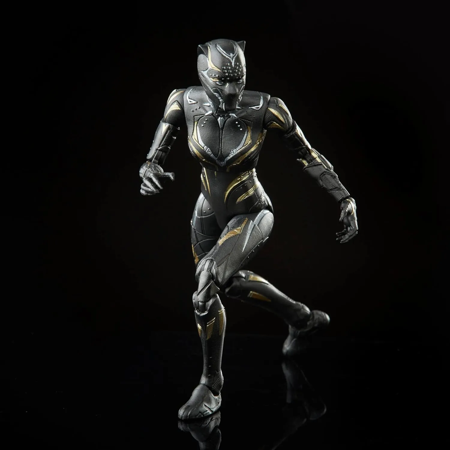 Hasbro Toys Hasbro Marvel Legends Series Black Panther Action Figure - 6-Inch-Scale Collectible with Swappable Hands