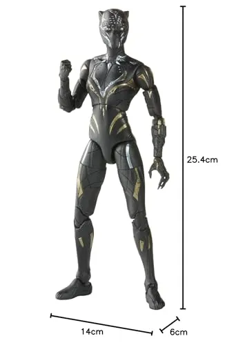 Hasbro Toys Hasbro Marvel Legends Series Black Panther Action Figure - 6-Inch-Scale Collectible with Swappable Hands