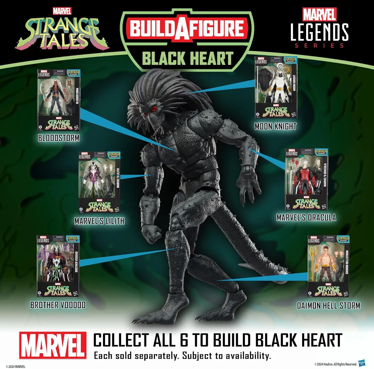 Hasbro Toys Hasbro Marvel Legends Series - Brother Voodoo Action Figure (F9039)
