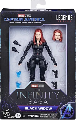 Hasbro Toys Hasbro Marvel Legends Series Captain America: The Winter Soldier - Black Widow Action Figure (F6522)