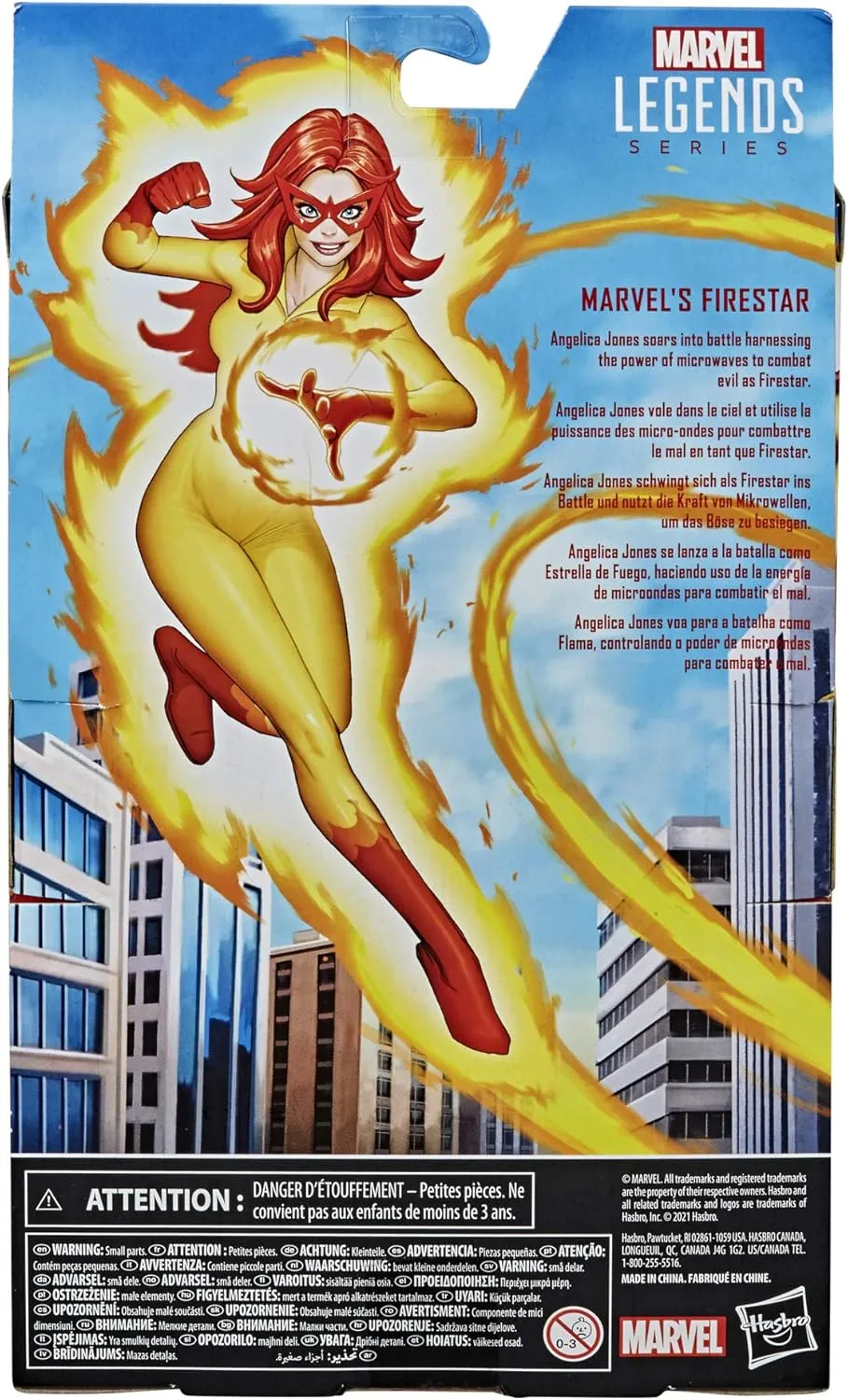 Hasbro Toys Hasbro Marvel Legends Series - Firestar with Ms. Lion Action Figure (F02125L0)