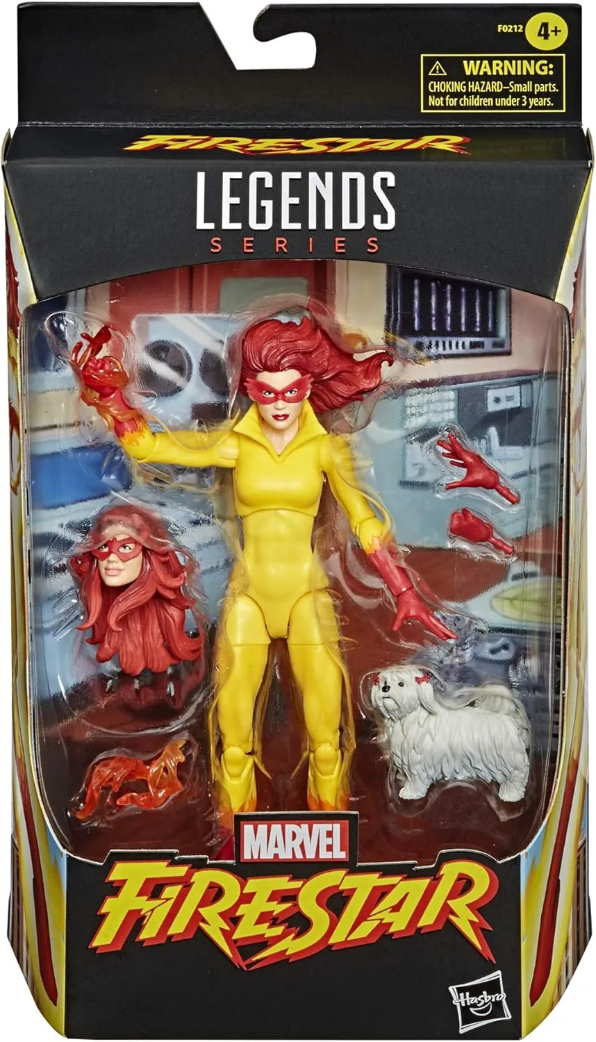 Hasbro Toys Hasbro Marvel Legends Series - Firestar with Ms. Lion Action Figure (F02125L0)