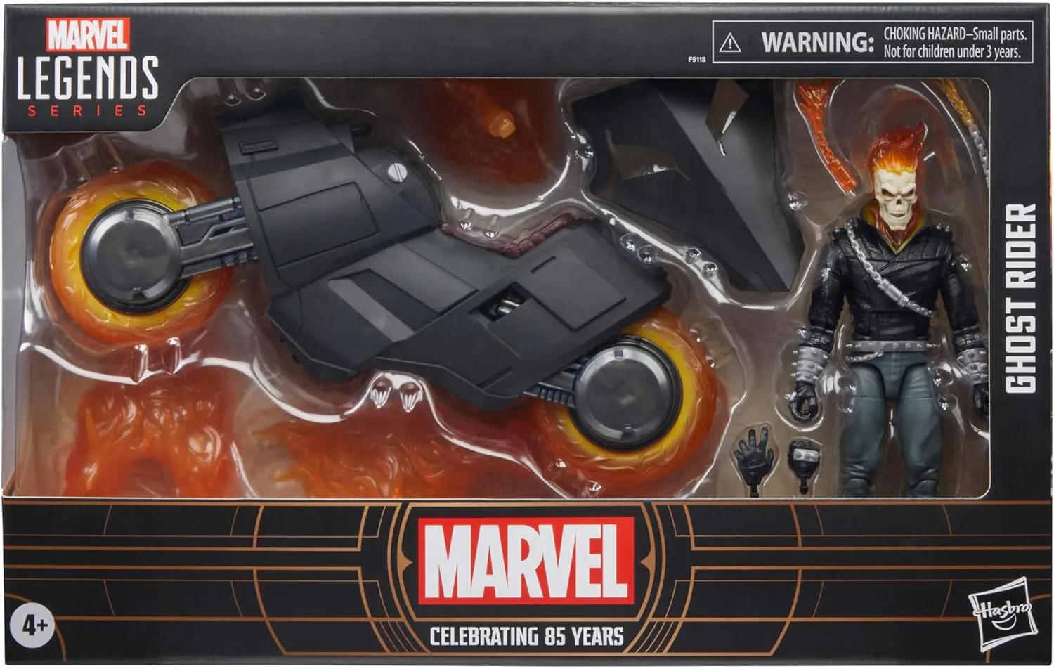 Hasbro Toys Hasbro Marvel Legends Series Ghost Rider - Danny Ketch Action Figure with Hell Cycle Motorcycle (F1234)