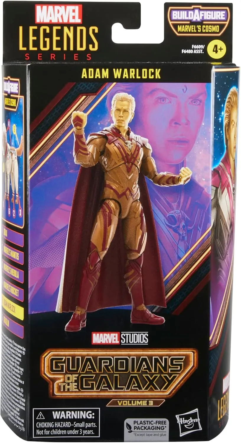 Hasbro Toys Hasbro Marvel Legends Series Guardians of the Galaxy Vol. 3 - Adam Warlock 6-Inch Action Figure (F6609)