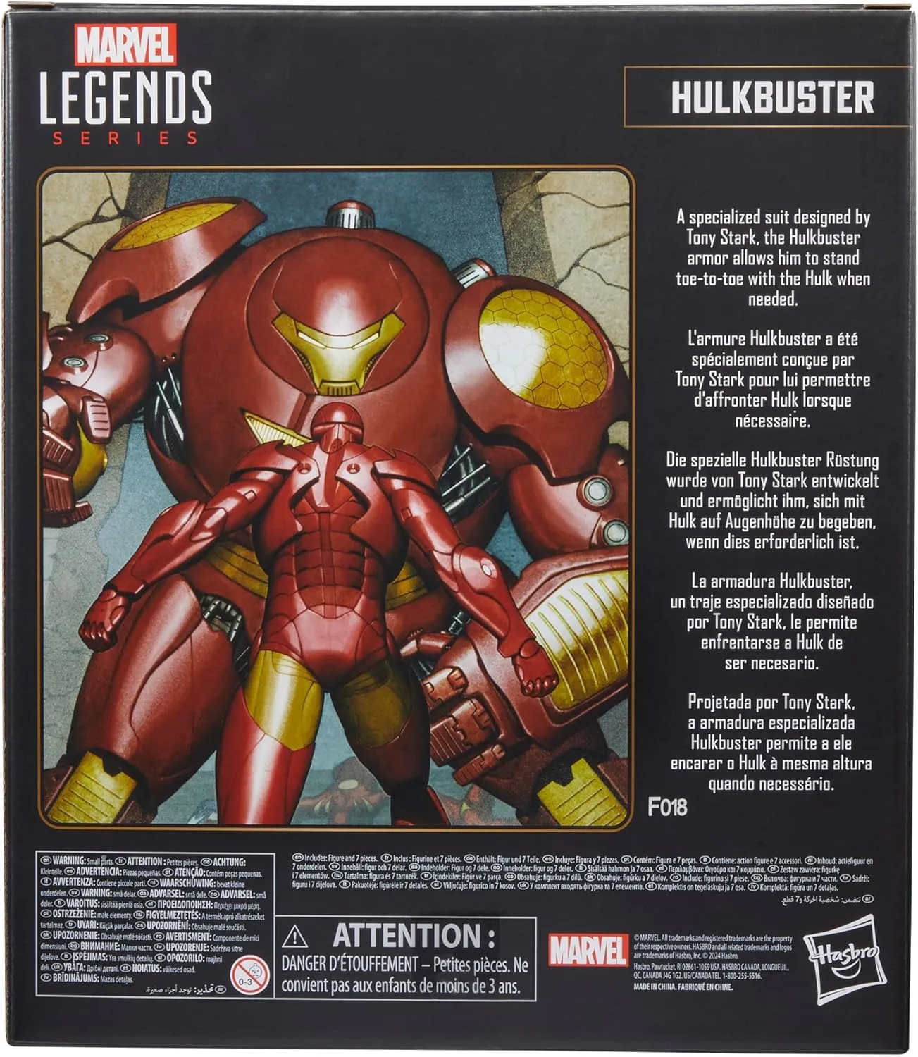 Hasbro Toys Hasbro Marvel Legends Series - Hulkbuster Action Figure (F9117)