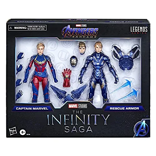 Hasbro Toys Hasbro Marvel Legends Series Marvel Cinematic Universe - Captain Marvel & Rescue Armor Action Figure (F0190)