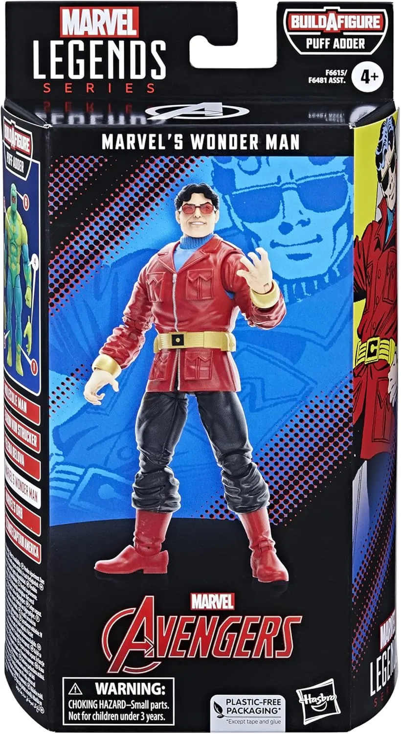 Hasbro Toys Hasbro Marvel Legends Series Marvel Classic Comic - Wonder Man Action Figure (F6615)
